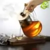 Théières en Verre <br> Avec Filtre Rétractable. | OkO-OKO™ Théière avec Filtre rétractable | OkO-OkO