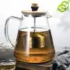 Théières en Verre <br> Avec Filtre Rétractable. | OkO-OKO™ Théière en Verre avec Filtre inox remontant | OkO-OkO