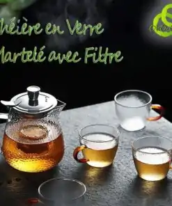 Teekannen aus gehämmertem Glas | oko oko