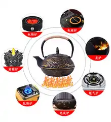 Teteras de hierro fundido. | OkO-OKO™ Tetera para placa de inducción y cocina de gas
