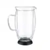 Dubbelwandige theepotten - Details van de glazen pot | OkO-OkO