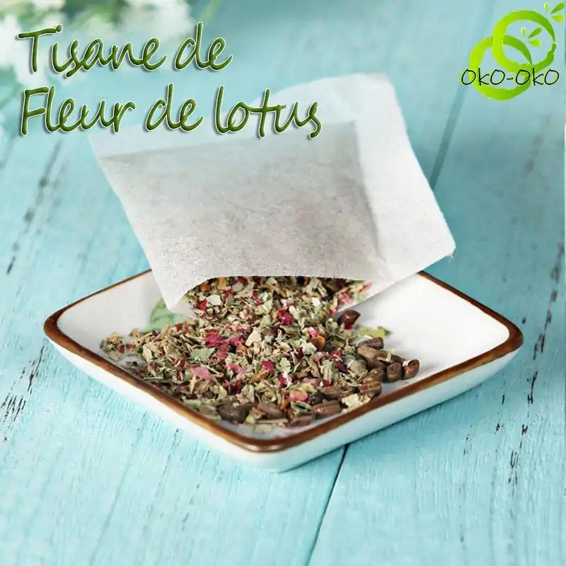 Tee und Aufguss Lotus-Kräutertee | OkO-OKO™ Kräutertee Lotusblüte im Beutel | oko-oko