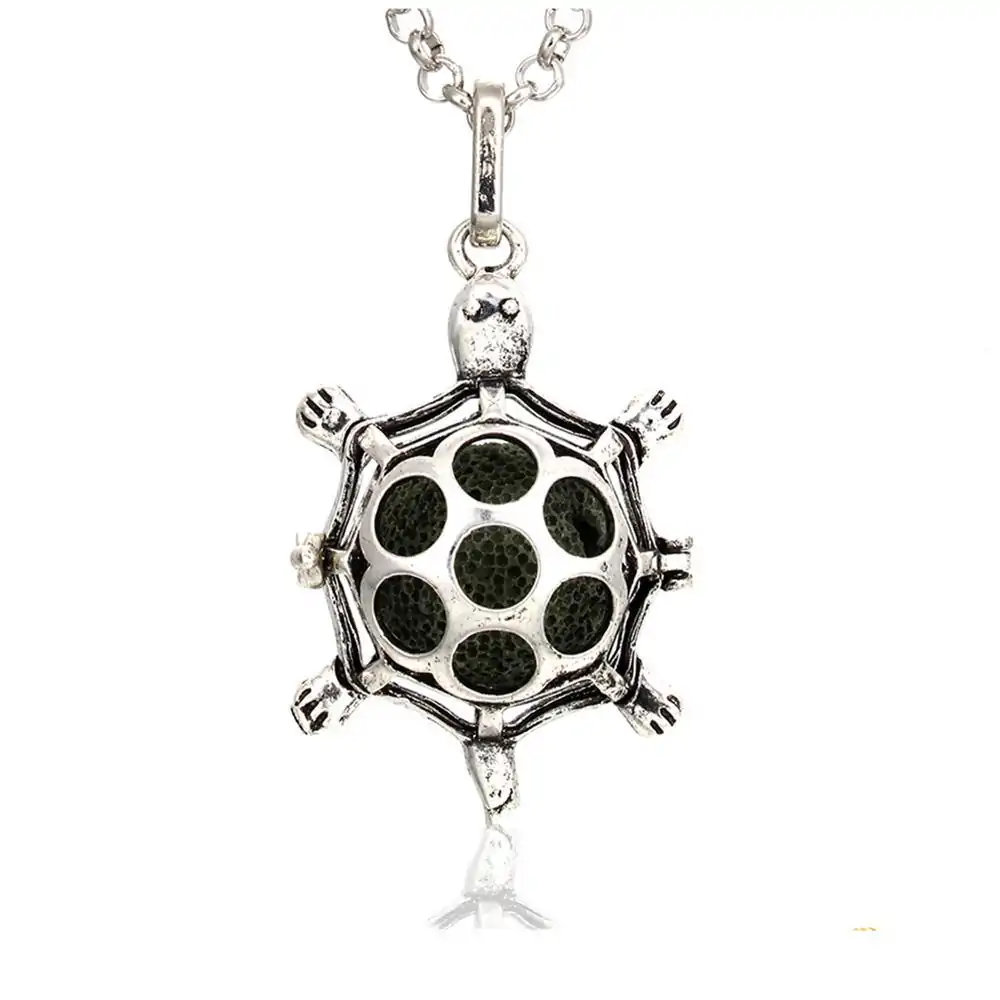 Bijou Diffuseur Huiles Essentielles <br> Pendentif Vintage. | OkO-OKO™ Pendentif diffuseur huiles essentielles tortue | oko oko