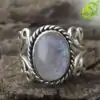Anillo Boho de Piedra de Luna | OkO-OkO