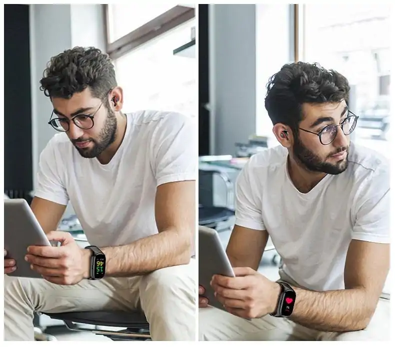 Gadgets Utiles <br>SmartWatch-Pods 2-en-1. | OkO-OKO™ smartwatch earbuds homme-2-en-1 SmartWatch-Pods By OkO-OkO