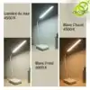 Lampe de Bureau <br> LED (avec ou sans fils). | OkO-OKO™ Lampe de Bureau LED Sans Fil 3 températures de couleur| OkO-OkO™