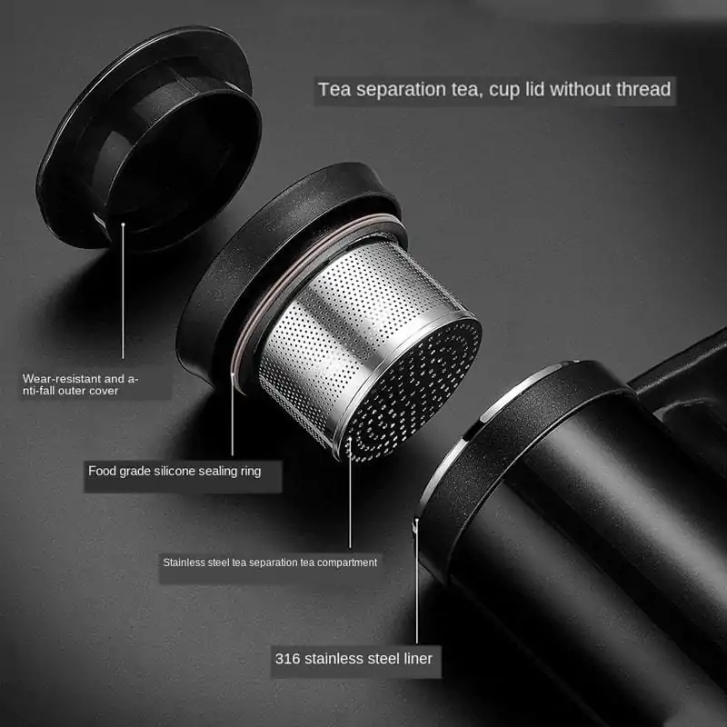 Théière Nomade <br>Mug isotherme avec infuseur. | OkO-OKO™ Mug isotherme avec infuseur descriptif | oko oko