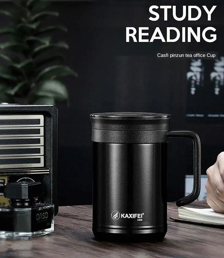 Théière Nomade <br>Mug isotherme avec infuseur. | OkO-OKO™ Mug isotherme avec infuseur pour étudier | oko oko