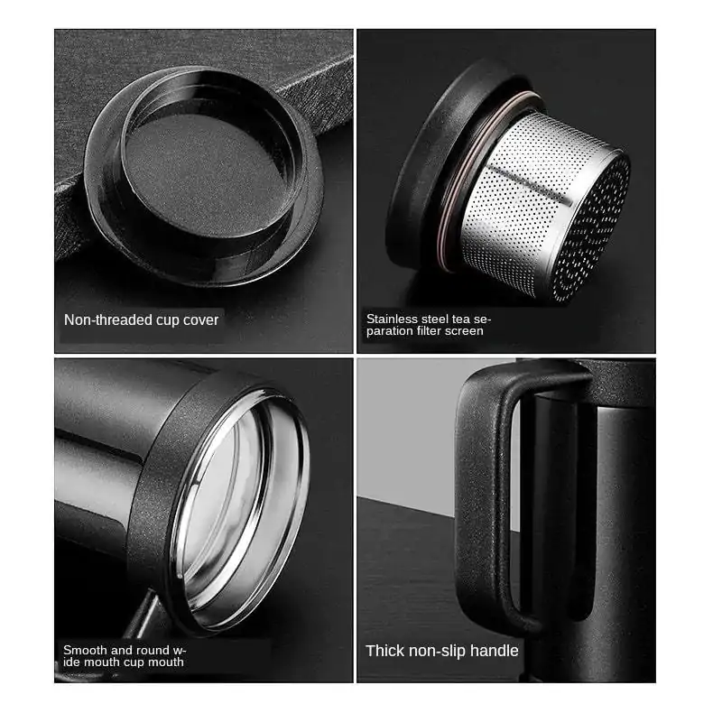 Théière Nomade <br>Mug isotherme avec infuseur. | OkO-OKO™ Mug isotherme avec infuseur en acier inoxydable | oko oko