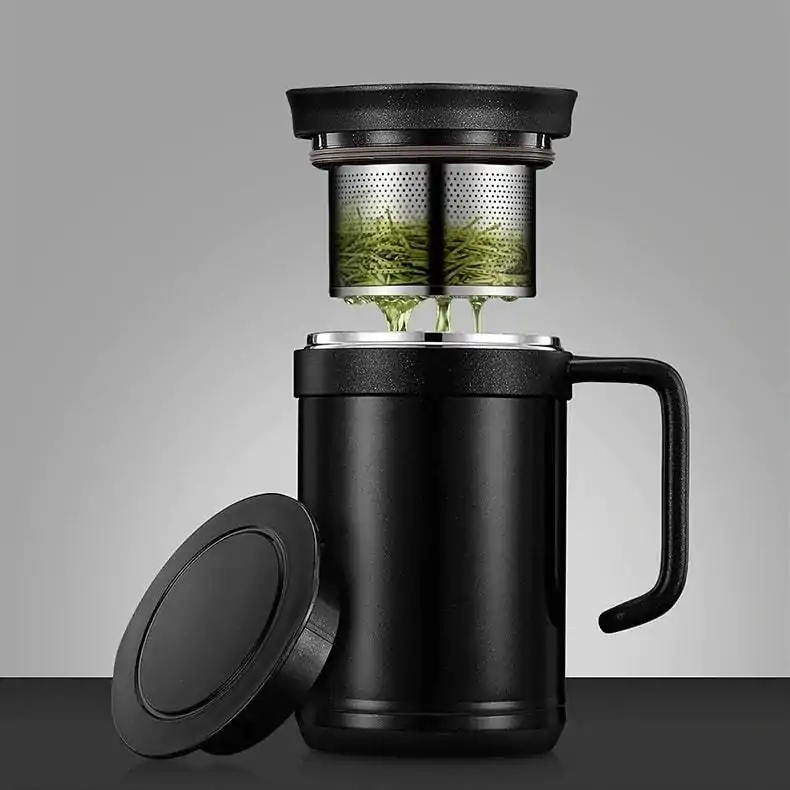 Théière Nomade <br>Mug isotherme avec infuseur. | OkO-OKO™ Mug isotherme avec infuseur pour le thé ou infusion | oko oko
