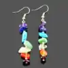 Loop-7-chakra in real rough-oko-oko stones.