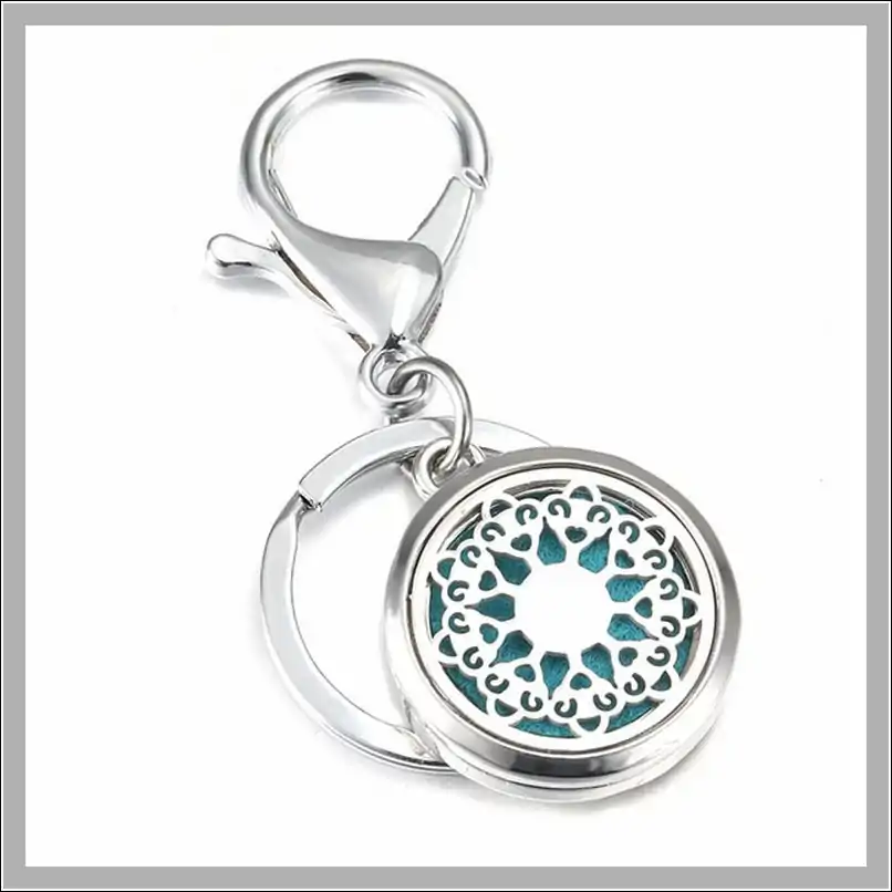 Bijou Diffuseur Huiles Essentielles <br> Porte clés diffuseur (19 variantes) | OkO-OKO™ Diffuseur d'huiles essentielles porte-clef variant 1 | OkO-OkO