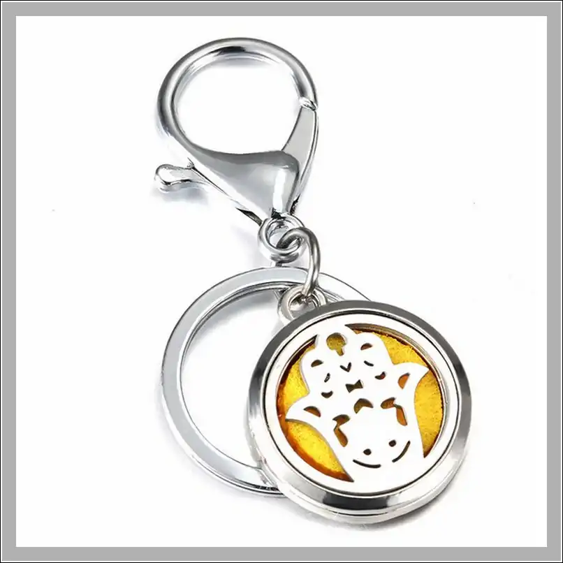 Bijou Diffuseur Huiles Essentielles <br> Porte clés diffuseur (19 variantes) | OkO-OKO™ Diffuseur d'huiles essentielles porte-clef variant 9 | OkO-OkO