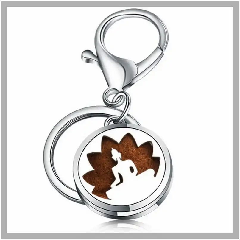 Bijou Diffuseur Huiles Essentielles <br> Porte clés diffuseur (19 variantes) | OkO-OKO™ Diffuseur d'huiles essentielles porte-clef variant 8 | OkO-OkO