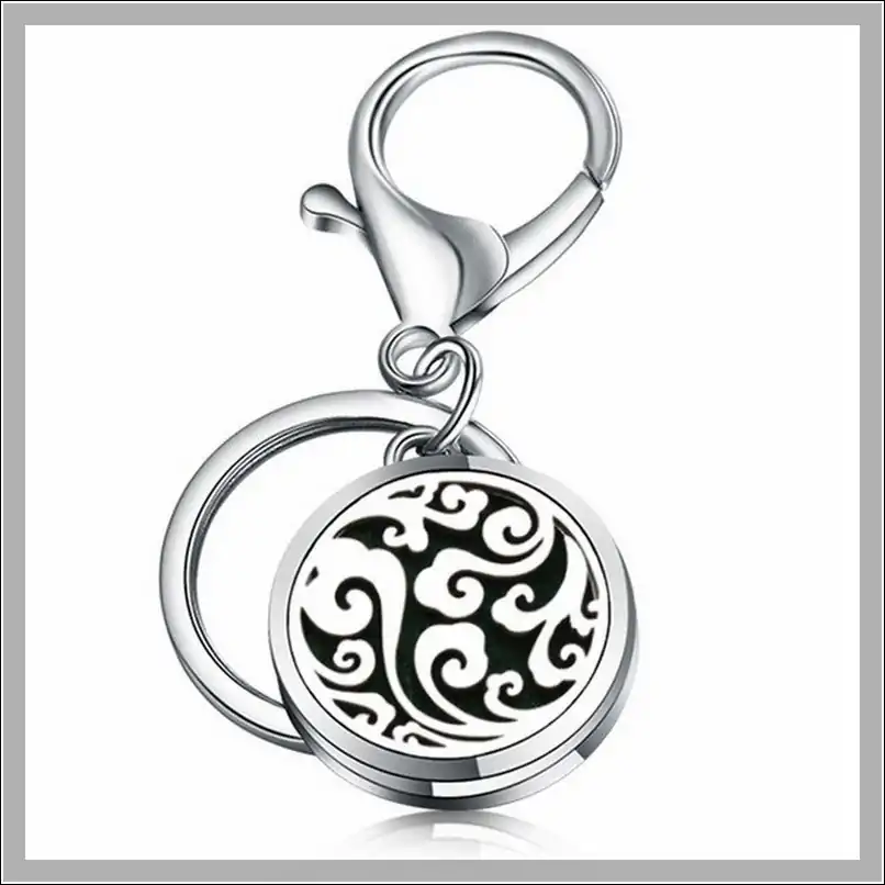 Bijou Diffuseur Huiles Essentielles <br> Porte clés diffuseur (19 variantes) | OkO-OKO™ Diffuseur d'huiles essentielles porte-clef variant 3 | OkO-OkO