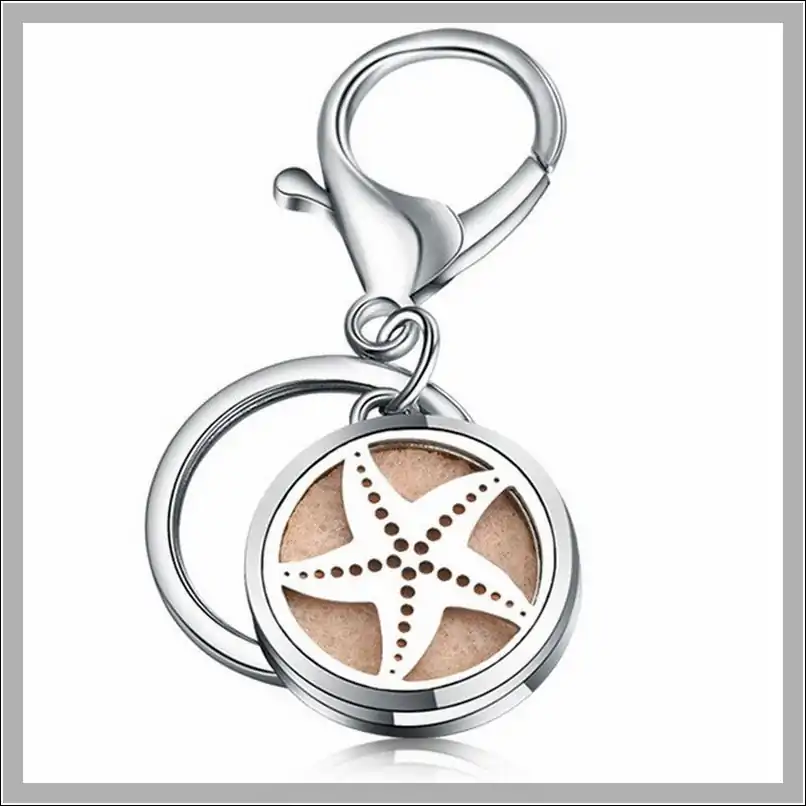 Bijou Diffuseur Huiles Essentielles <br> Porte clés diffuseur (19 variantes) | OkO-OKO™ Diffuseur d'huiles essentielles porte-clef variant 23 | OkO-OkO