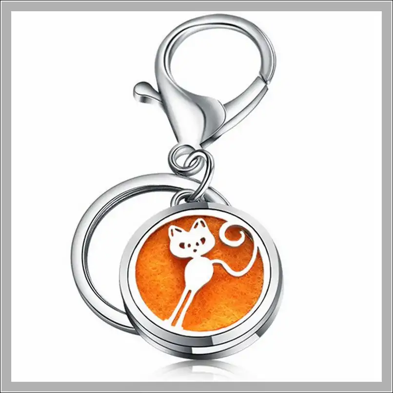 Bijou Diffuseur Huiles Essentielles <br> Porte clés diffuseur (19 variantes) | OkO-OKO™ Diffuseur d'huiles essentielles porte-clef variant 30 | OkO-OkO