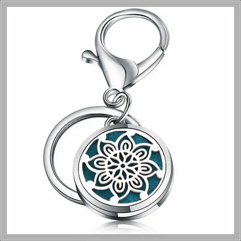Bijou Diffuseur Huiles Essentielles <br> Porte clés diffuseur (19 variantes) | OkO-OKO™ Diffuseur d'huiles essentielles porte-clef variant 29 | OkO-OkO