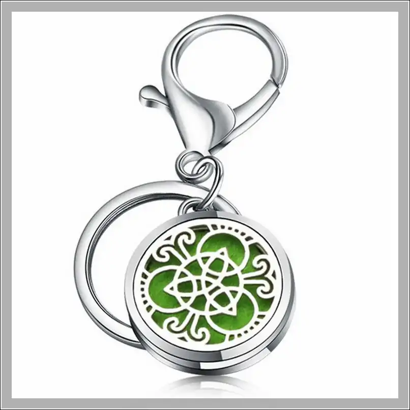 Bijou Diffuseur Huiles Essentielles <br> Porte clés diffuseur (19 variantes) | OkO-OKO™ Diffuseur d'huiles essentielles porte-clef variant 28 | OkO-OkO
