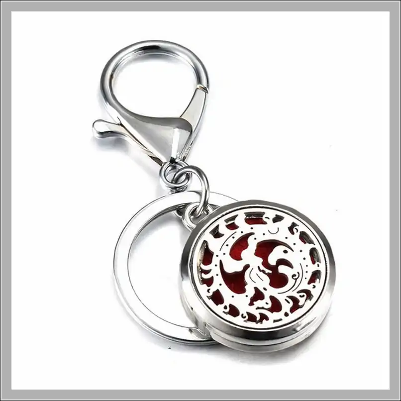 Bijou Diffuseur Huiles Essentielles <br> Porte clés diffuseur (19 variantes) | OkO-OKO™ Diffuseur d'huiles essentielles porte-clef variant 36 | OkO-OkO