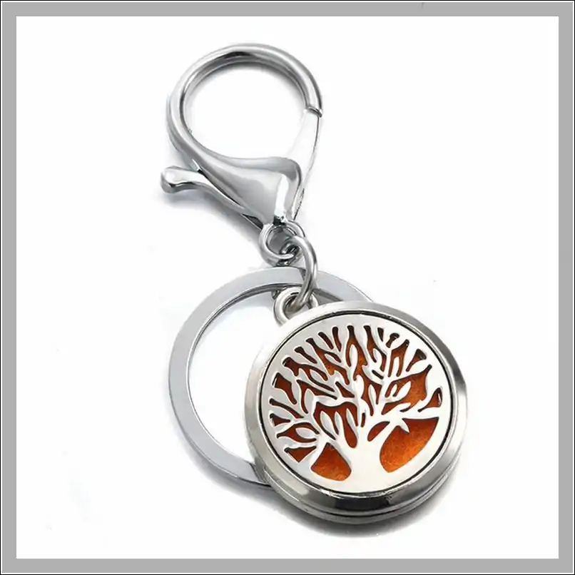 Bijou Diffuseur Huiles Essentielles <br> Porte clés diffuseur (19 variantes) | OkO-OKO™ Diffuseur d'huiles essentielles porte-clef variant 35 | OkO-OkO