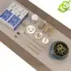 Incienso Molde de Cobre para Polvo de Incienso | OkO-OKO™ Set de incienso y loto y polvo blanco + quemador y utensilios | OkO-OkO