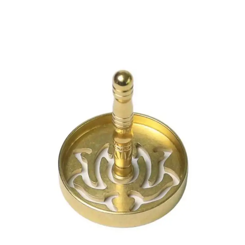 Incienso Molde de Cobre para Polvo de Incienso | OkO-OKO™ Molde incienso Lotus 4,5 cm | OkO-OkO
