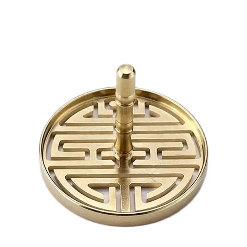 Incienso Molde de Cobre para Polvo de Incienso | OkO-OKO™ Molde para incienso Xi 6 cm | OkO-OkO