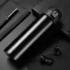 Thermos <br> Mug isotherme étanche 350 & 500 ML. | OkO-OKO™ variante Noir Mug étanche thermos Isotherme OkO-OkO