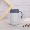 Taza isotérmica con asa 500ml blanco oko-oko