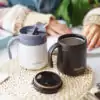 Taza con asa isotérmica colores surtidos baratos | oko-oko