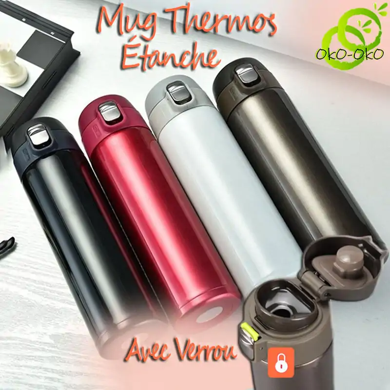 Thermos <br> Mug isotherme étanche 350 & 500 ML. Mug thermos Isotherme OkO OkO 2 | OkO-OKO™