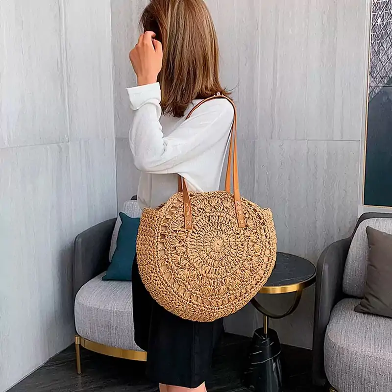 Sac raphia Boho chic oko oko