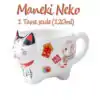 Tea set cat alone Maneki Neko | oko-oko