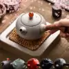 Théière Céramique <br> Japonaise (Sablée ou Blanche) | OkO-OKO™ Théière-céramique-japonaise-six-variantes sans logo