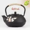 Theiere en Fonte <br> Noire avec Fleur de Cerisier | OkO-OKO™ Théière-en-fonte-noire-fleur-de-cerisier-Varainte-600ml-oko-oko