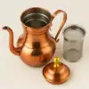 Théière métal arabique cuivré et inox OkO-OkO