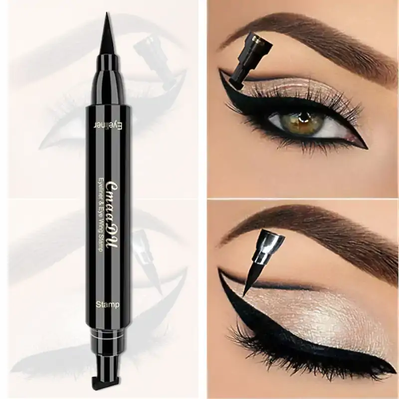 Beauté et Accessoire <br> eye liner yeux de chat. | OkO-OKO™ Eyesliner 2-en-1 avec Tampon yeux de chats