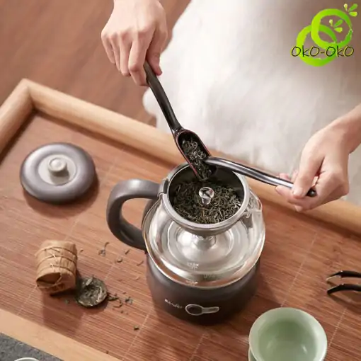<br>Teteras eléctricas Automáticas sin hervir. | OkO-OKO™ Tetera eléctrica automática sin hervor barata con filtro de acero inoxidable
